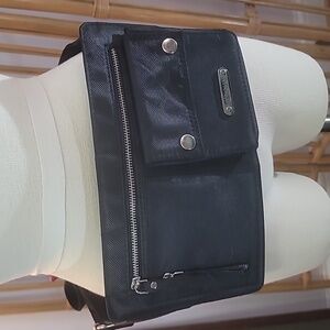 Bolongaro Trevor black belt purse or travel pack